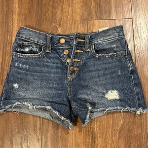 Old Navy womens ripped jean shorts